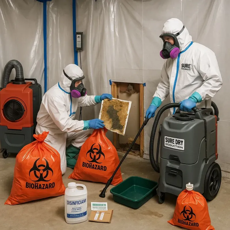 Contaminated Water Handling Protocols process in Severn, MD